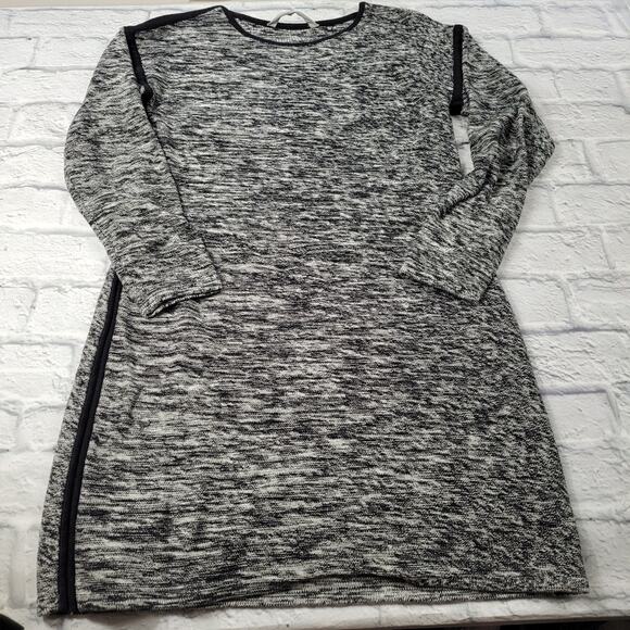 Athleta Marled Sweater Athletic Tunic Dress size Medium - Picture 3 of 12